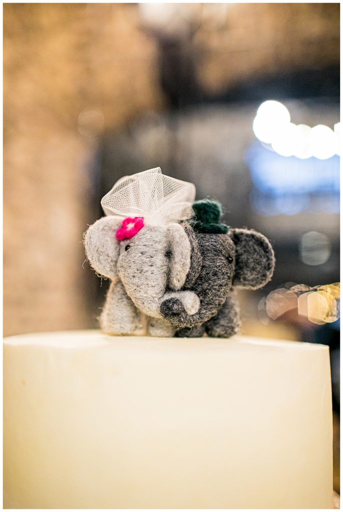 elephant cake topper