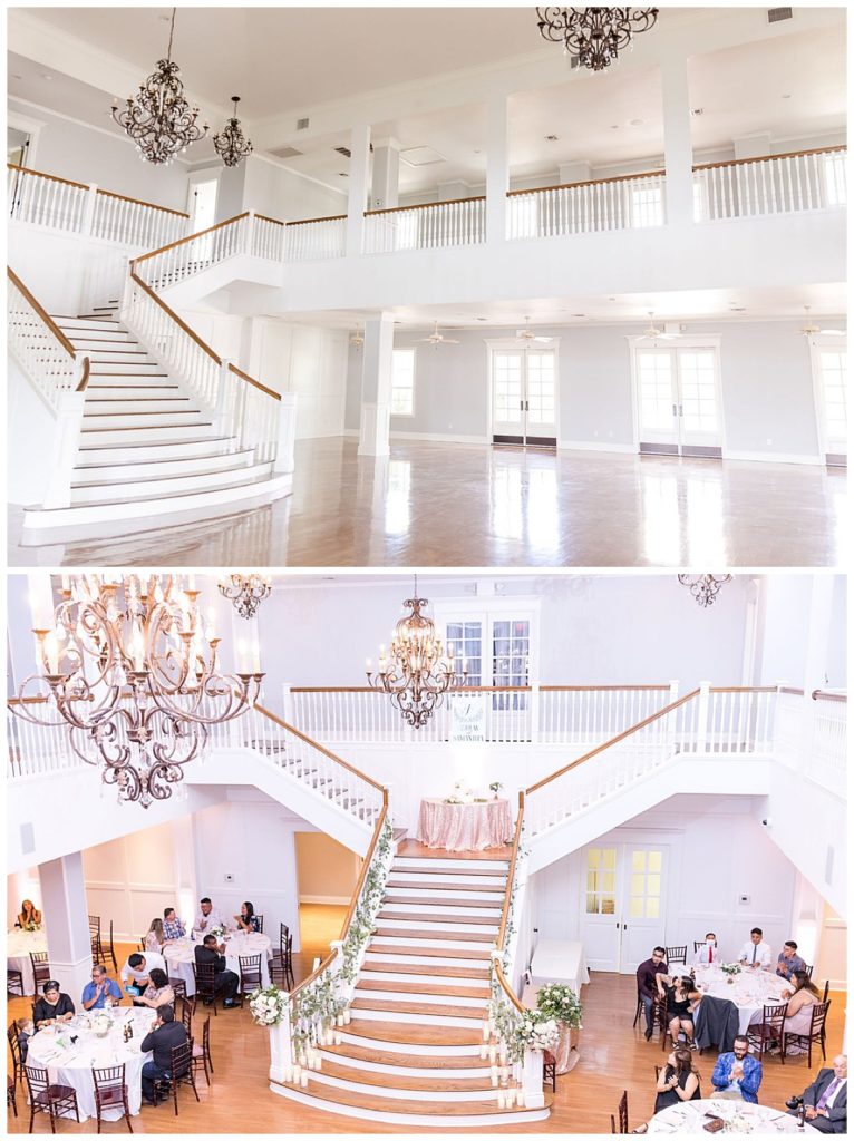 beautiful white wedding venue, Kendall Point