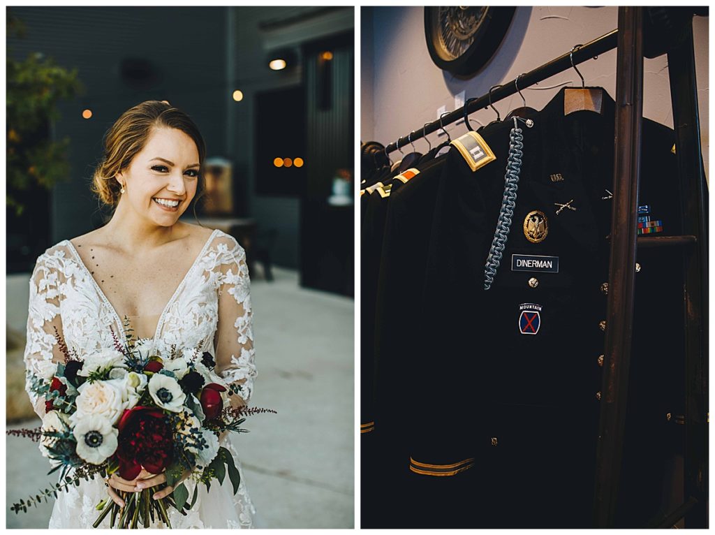 bridal portrait at park31 venue in texas