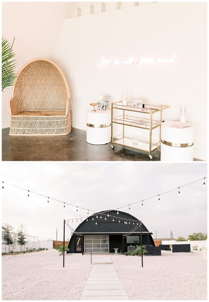 quonset hut at Camino Real Ranch