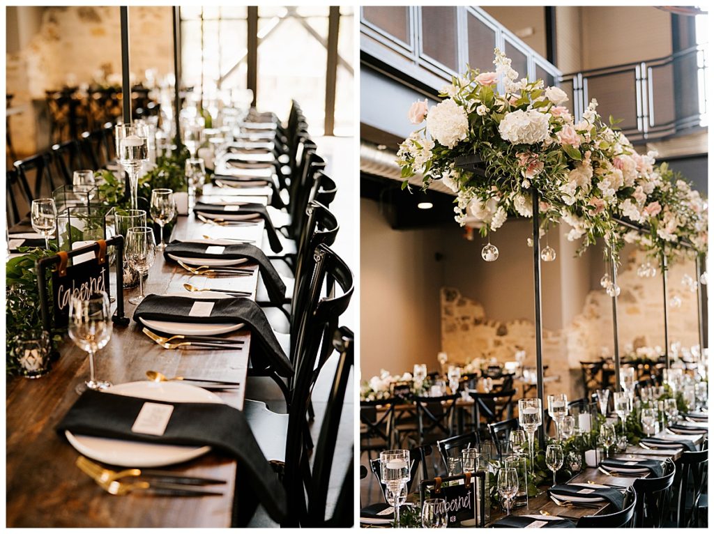 austin wedding planner reception details