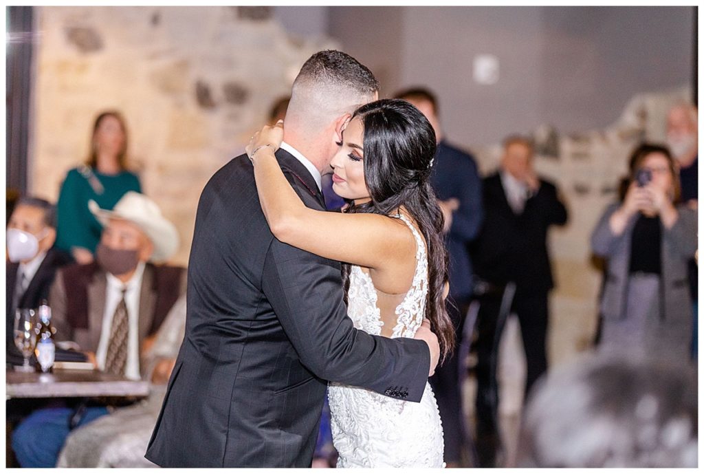 bride and groom first dance at Park31