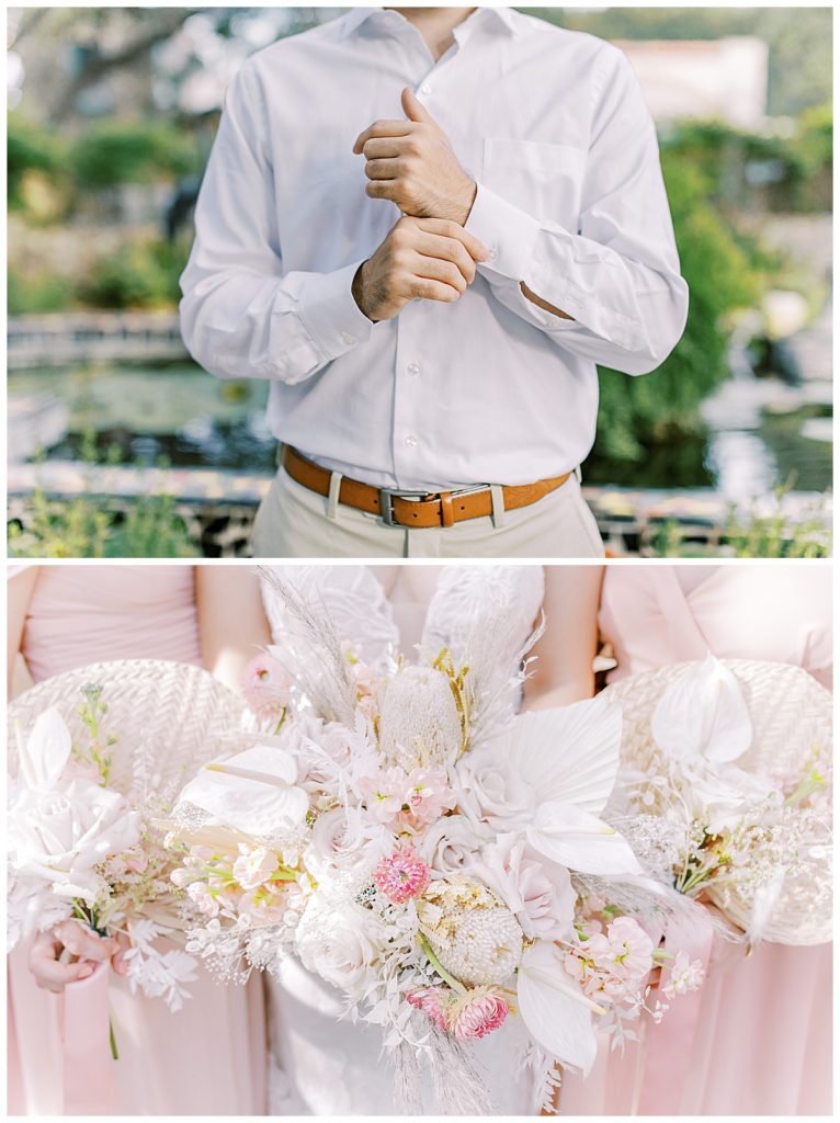 boho bridesmaids bouquets